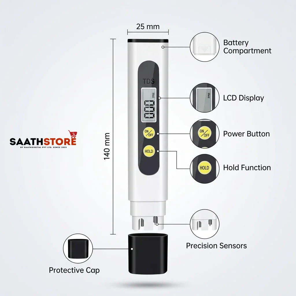 Water TDS Meter Tester