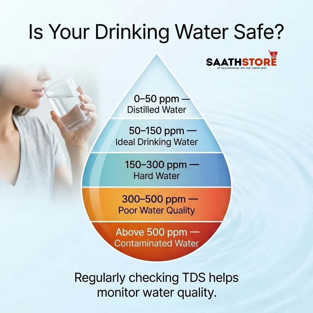 Water TDS Meter Tester