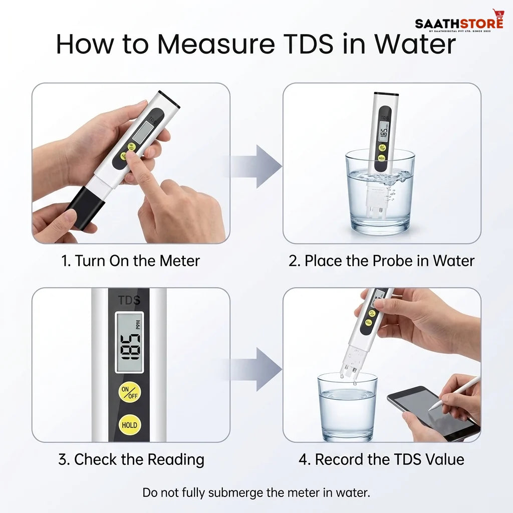 Water TDS Meter Tester
