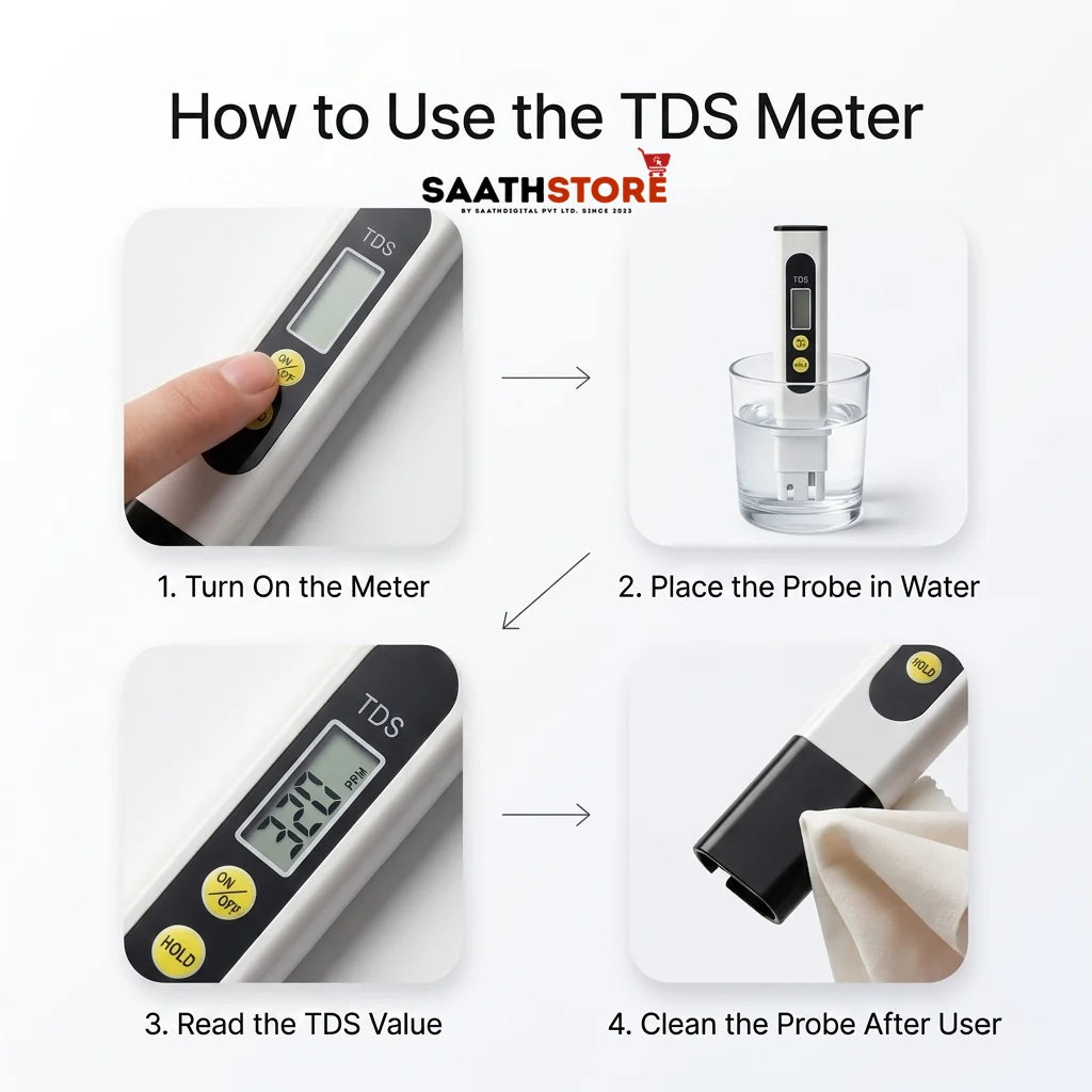 Water TDS Meter Tester