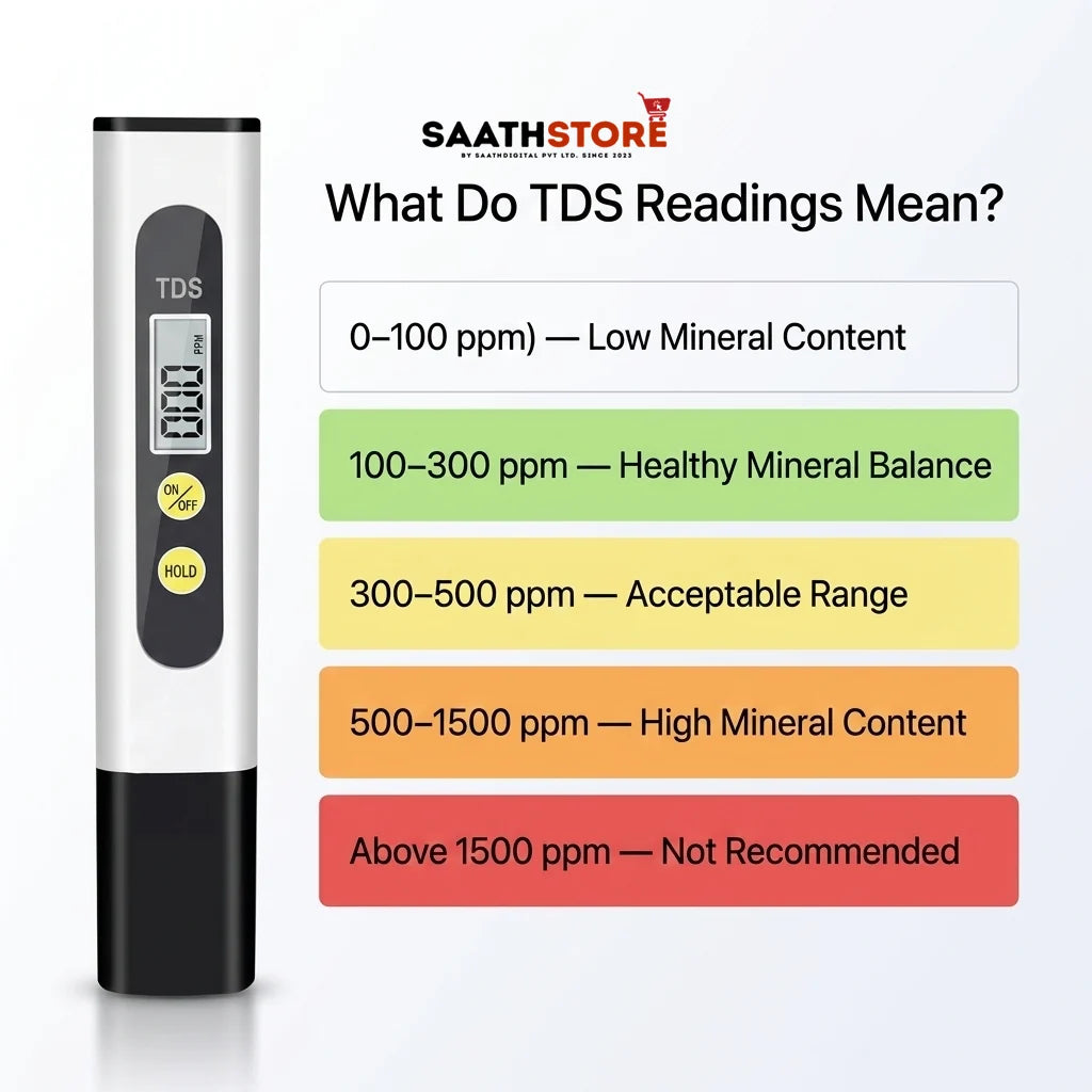 Water TDS Meter Tester