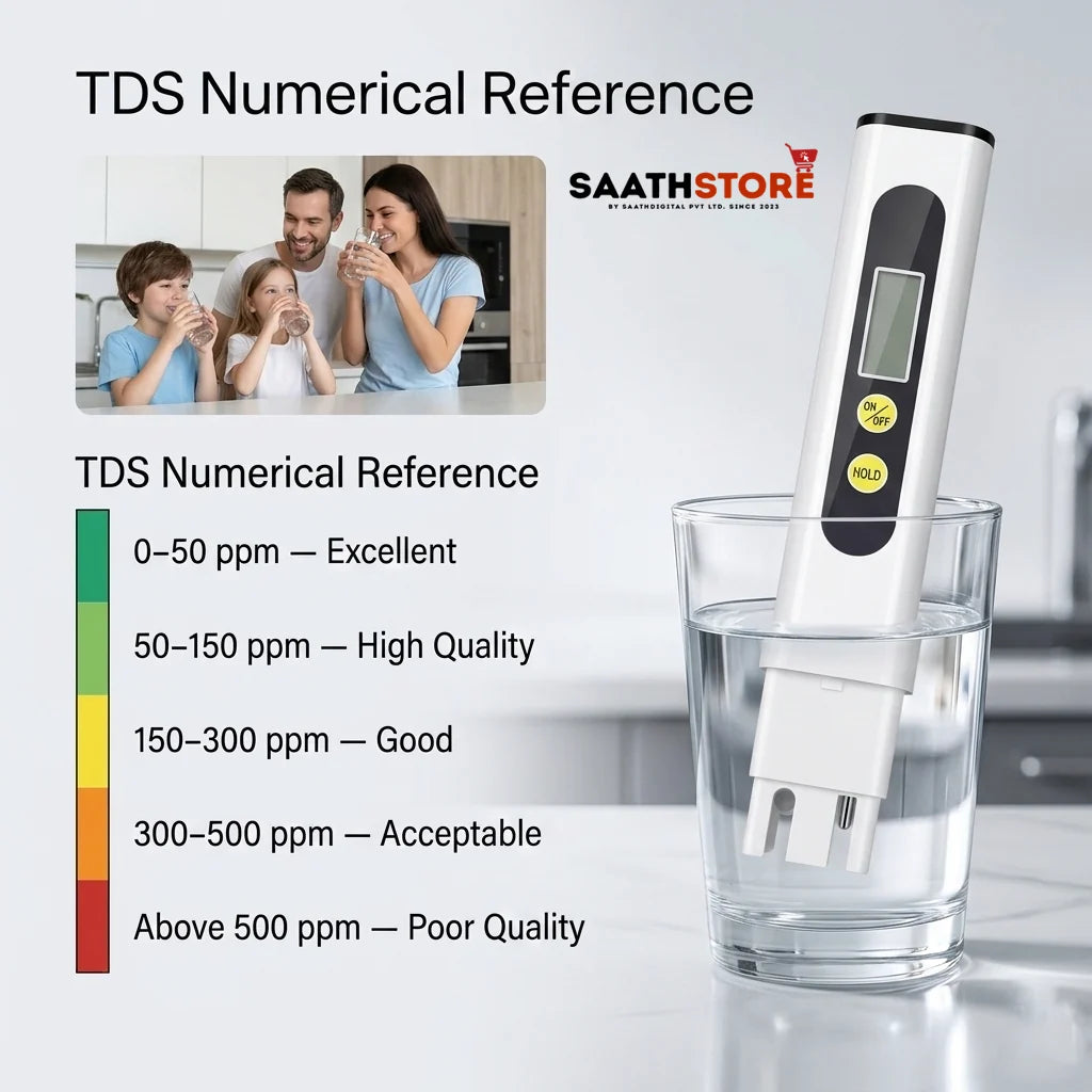 Water TDS Meter Tester