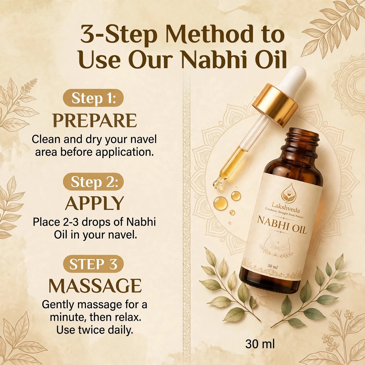 Ayurvedic Nabhi Oil Buy 1 Get 1 FREE