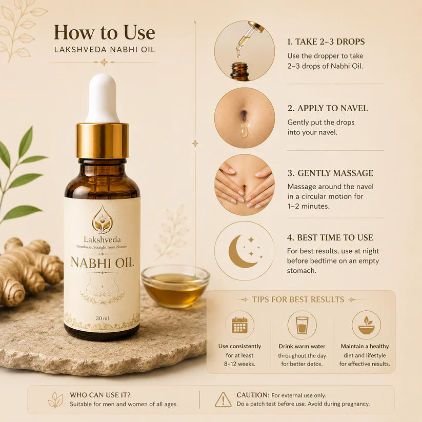 Ayurvedic Nabhi Oil Buy 1 Get 1 FREE